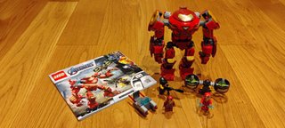 LEGO 76164 Hulkbuster Iron Man vs Agente AIM