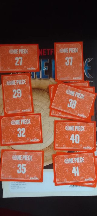 Cromos One Piece Netflix