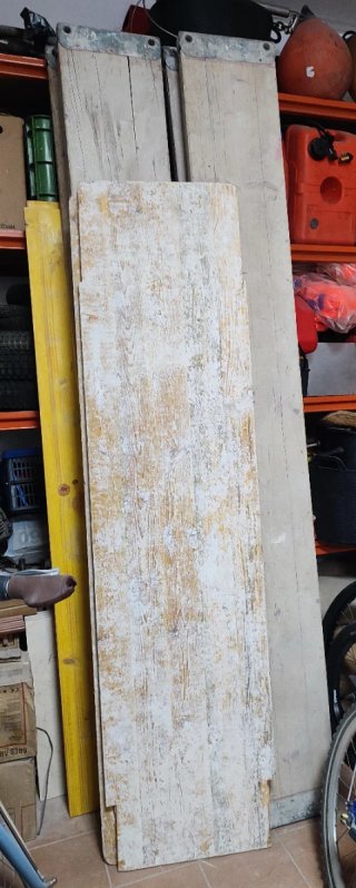 Andamio, puntales, borriquetas, reglas de muelle