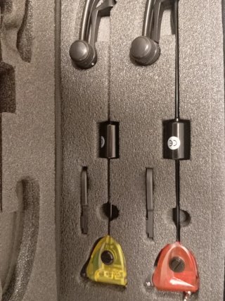 2 Indicadores de Picada Pesca Estuche
