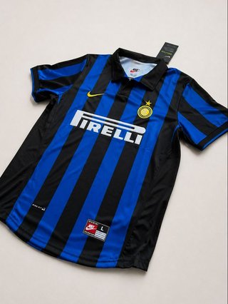 Camiseta Fútbol Retro Ronaldo 9 Inter