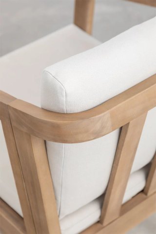Kaela  Pack 2 Sillas Comedor Madera Acacia Reposab