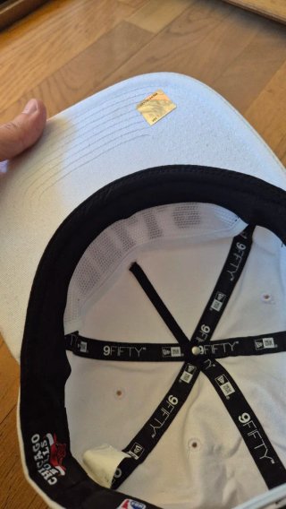 Cappello New Era Chicago Bulls Bianco Taglia Unica