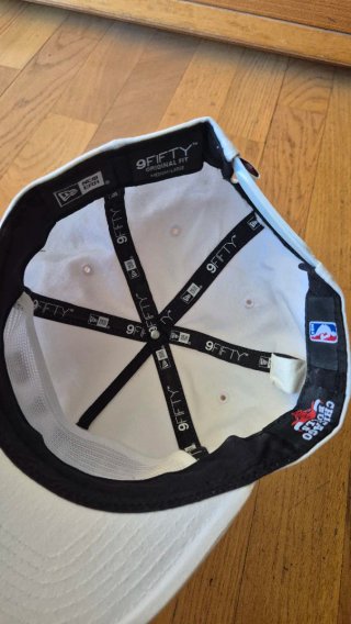 Cappello New Era Chicago Bulls Bianco Taglia Unica