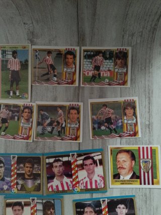 Cromos Liga Este y Mundicromo Athletic Club Bilbao