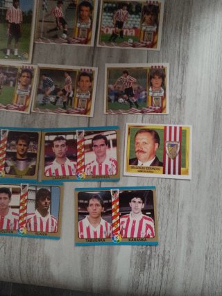 Cromos Liga Este y Mundicromo Athletic Club Bilbao