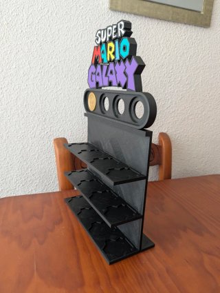Expositor monedas-figuras McDonald's Mario galaxy