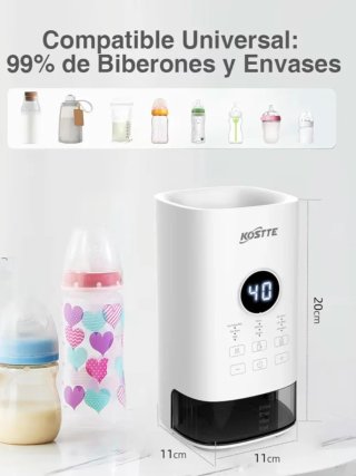 Calienta Biberones, Función de