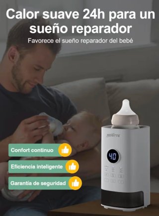 Calienta Biberones, Función de