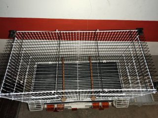 LOTE JAULAS PARA PÁJAROS COMPLETAS + ACCESORIOS