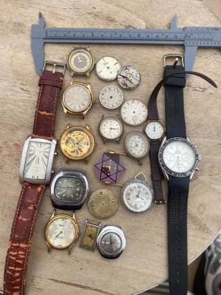 Collezione di orologi vintage
