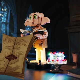 2X1 Kit Luz LED Lego Harry Potter Dobby 76421 luz