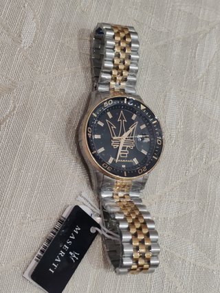 Reloj Maserati Oro y Plata