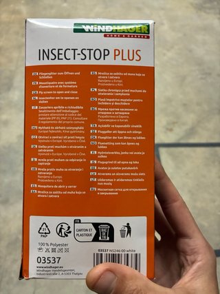 Mosquitera Windhager Insect-Stop Plus 130x150cm