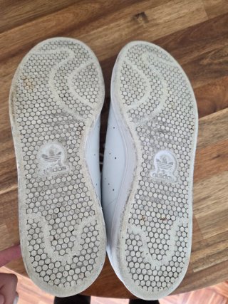 Adidas Stan Smith Blancas y Azul Talla 40