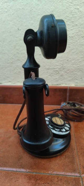 Teléfono Antiguo Candlestick Americano