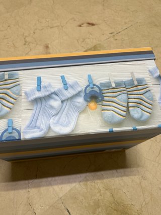 Caja de cartón para bebé