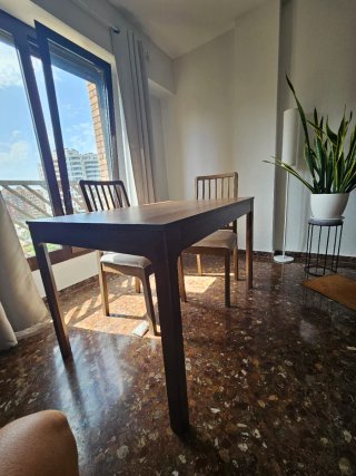 Mesa comedor extensible IKEA EKEDALEN