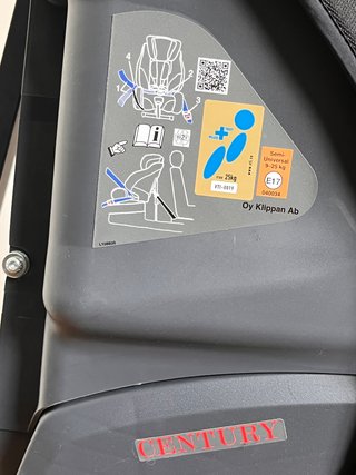 Silla Coche Klippan Century ACM 0-25kg