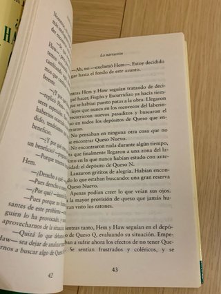 Libro: ¿Quién se ha llevado mi queso?