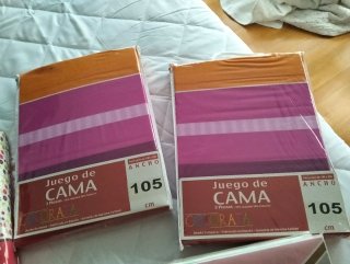 9 Juegos Sábanas Cama 105cm