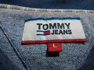 Polo Tommy Jeans Azul Talla L