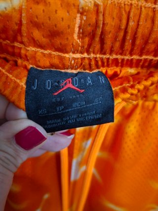Pantalón corto Jordan Naranja Tie-Dye