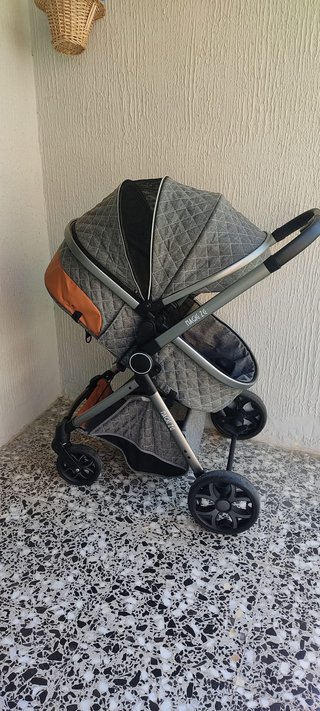 Coche de bebé y silla coche grupo 0