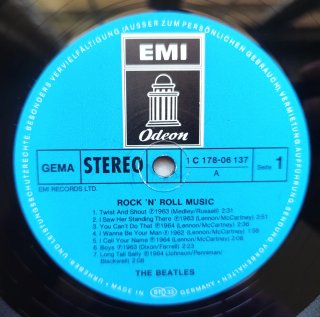 2 LP'S 1976 🇩🇪 THE BEATLES - ROCK 'N' ROLL MUSIC