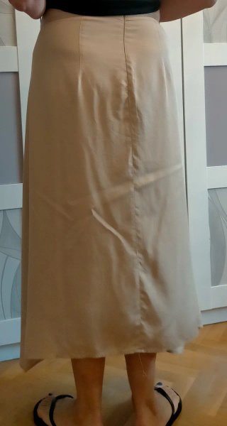 Falda larga Adolfo Domínguez Talla 42 Beige