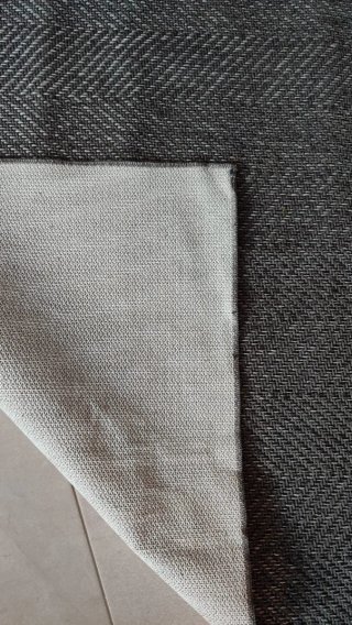 Alfombra nuevo Tejido Espiga Gris 120x180