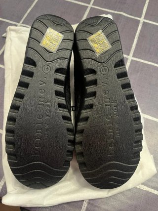 Botines trenzados Bernie Mev Negros Mujer