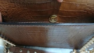 Borsa Michael Kors Marrone e Oro