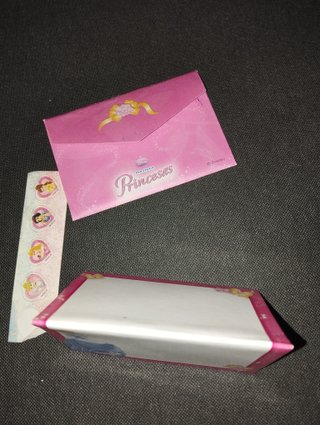 Mini sobre y carta Princesas Disney