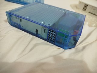 Wii transparente con mando