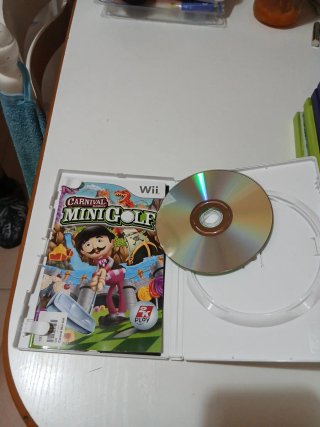 Juego Wii Carnival Games Mini Golf listo para juga