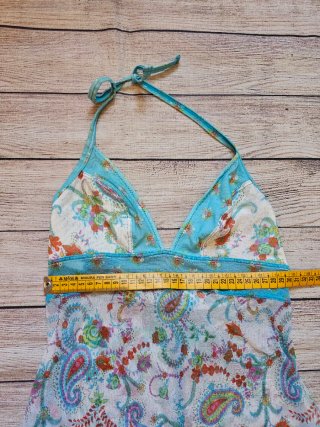 Top Intimissimi vintage y2k floreale