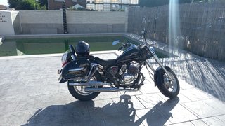 Moto Monkey Bike 250CC Cruiser Negra 2010