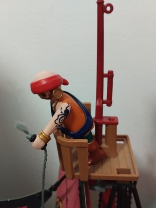Barco Pirata Playmobil con complementos