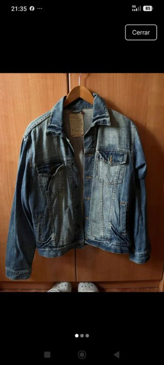 Cazadora Vaquera Algodón Talla 52