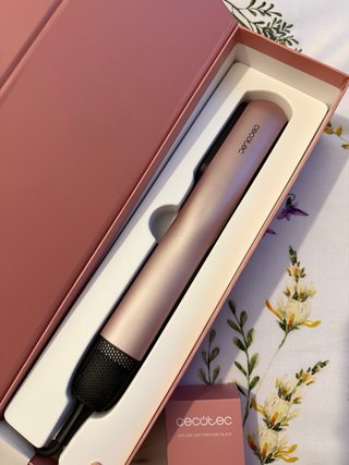 Secador y Plancha Cecotec Airlisse 2in1 Negro/Rosa
