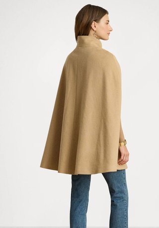 Abrigo tipo capa Ralph Lauren