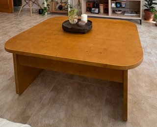 Mesa de salón elevable Hannun madera