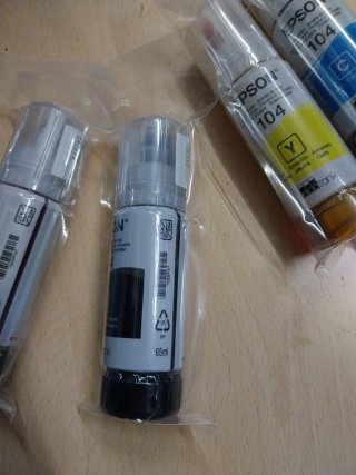 4 Tintas Epson EcoTank 104