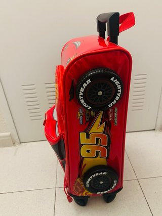 Maleta Rayo McQueen + Silla Regalo