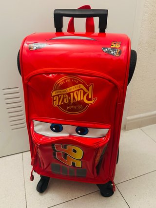 Maleta Rayo McQueen + Silla Regalo