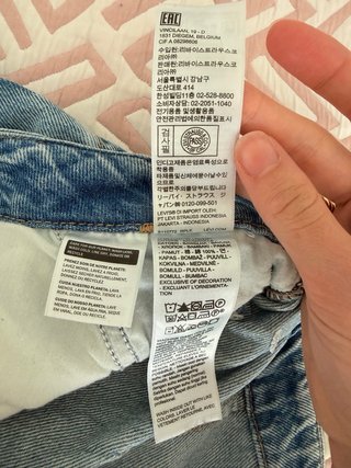 Bermuda Levi's Cargo Azul