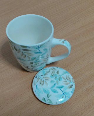 Pack té/café: tazas y Azucarero
