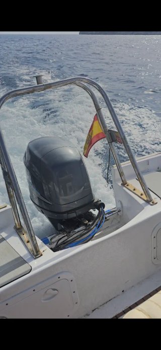 Barca 5.5m Yamaha 115cv 4T 545h