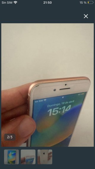 iPhone 8 Rosa no negociable